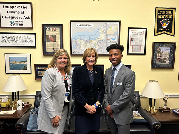 Claudia Tenney with Shawn and Trish