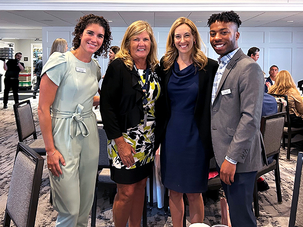 Mikie Sherrill with Visions FCU staff