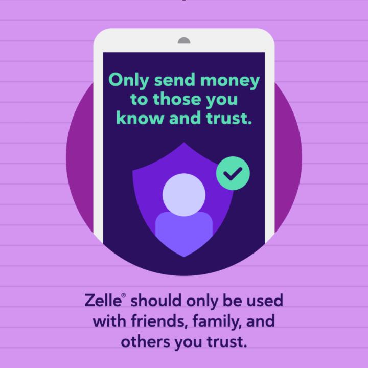Only send money to those you know and trust.