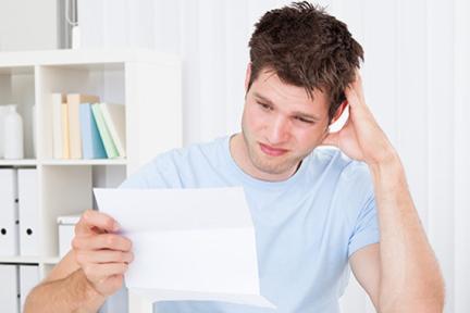Young Man Debt