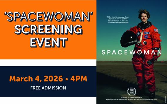 'SPACEWOMAN' Screening Event - March 2, 2026 at 4pm - FREE ADMISSION